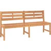 Image de vidaXL - Tuinbank - 180 - cm - massief - teakhout