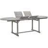Image de vidaXL - Tuintafel - (160-240)x100x75 - cm - massief - acaciahout