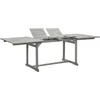 Image de vidaXL - Tuintafel - (160-240)x100x75 - cm - massief - acaciahout