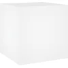 Image de vidaXL - Plantenbak - 40x40x40 - cm - bewerkt - hout - wit