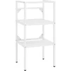 Image de vidaXL - Wastafelframe - 40x38x83 - cm - ijzer - wit
