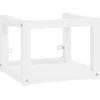 Image de vidaXL - Wastafelframe - wandgemonteerd - 40x38x31 - cm - ijzer - wit