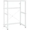 Image de vidaXL - Wastafelframe - 59x38x83 - cm - ijzer - wit