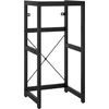 Image de vidaXL - Wastafelframe - 40x38x83 - cm - ijzer - zwart