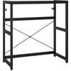 Image de vidaXL - Wastafelframe - 79x38x83 - cm - ijzer - zwart