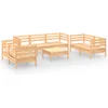 Image de vidaXL - 8-delige - Loungeset - massief - grenenhout