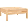 Image de vidaXL - 6-delige - Loungeset - massief - grenenhout