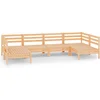 Image de vidaXL - 6-delige - Loungeset - massief - grenenhout