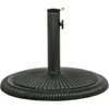 Image de vidaXL - Parasolvoet - 45x45x30 - cm - gietijzer - groen