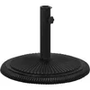 Image de vidaXL - Parasolvoet - 45x45x30 - cm - gietijzer - zwart