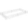 Image de vidaXL - Gabion - plantenbak - verhoogd - 200x100x20 - cm - gegalvaniseerd - staal