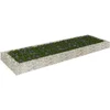 Image de vidaXL - Gabion - plantenbak - verhoogd - 300x100x20 - cm - gegalvaniseerd - staal