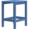 Image de vidaXL - Tuintafel - Adirondack - 38x38x46 - cm - HDPE - aquablauw