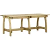 Image de vidaXL - Tuintafel - 220x74x75 - cm - geïmpregneerd - grenenhout