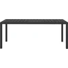 Image de vidaXL - 7-delige - Tuinset - met - kussens - poly - rattan - zwart
