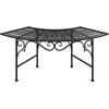 Image de vidaXL - Boombank - 113 - cm - staal - zwart
