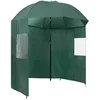 Image de vidaXL - Visparaplu - 220x185 - cm - groen