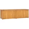 Image de vidaXL - Tuinbox - 175x50x55 - cm - massief - teakhout