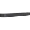 Image de vidaXL - Plantenbak - 440x80x36 - cm - gegalvaniseerd - staal - antracietkleurig