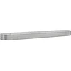 Image de vidaXL - Plantenbak - 544x100x36 - cm - gegalvaniseerd - staal - zilverkleurig