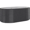 Image de vidaXL - Plantenbak - 175x100x68 - cm - gegalvaniseerd - staal - antracietkleurig