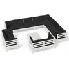 Image de vidaXL - 13-delige - Loungeset - met - kussens - massief - grenenhout - wit