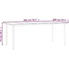 Image de vidaXL - 9-delige - Tuinset - PVC-rattan - zwart