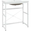 Image de vidaXL - Wastafelframe - met - inbouwwastafel - ijzer - wit