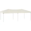Image de vidaXL - Partytent - inklapbaar - 3x6 - m - crèmekleurig