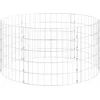 Image de vidaXL - Gabion - paal - rond - Ø100x50 - cm - gegalvaniseerd - staal