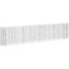 Image de vidaXL - Gabion - plantenbak - verhoogd - 470x50x100 - cm - gegalvaniseerd - ijzer
