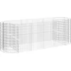Image de vidaXL - Gabion - plantenbak - verhoogd - 300x100x100 - cm - gegalvaniseerd - ijzer