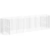 Image de vidaXL - Gabion - plantenbak - verhoogd - 400x100x100 - cm - gegalvaniseerd - ijzer