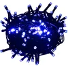 Image de vidaXL - Lichtslinger - met - 150 - LED's - 15 - m - PVC - blauw