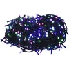 Image de vidaXL - Lichtslinger - met - 150 - LED's - 15 - m - PVC - meerkleurig - pastel