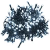 Image de vidaXL - Lichtslinger - cluster - met - 3000 - LED's - koudwit - 60 - m - PVC