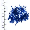 Image de vidaXL - Lichtslinger - compact - met - 1000 - LED's - blauw - 25 - m - PVC
