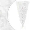 Image de vidaXL - Kunstkerstboom - met - standaard - omgekeerd - 120 - cm - wit