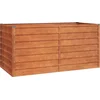 Image de vidaXL - Plantenbak - verhoogd - 160x80x77 - cm - cortenstaal - roestig