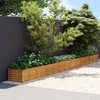 Image de vidaXL - Verhoogde - tuinbak - 580x50x36 - cm - cortenstaal