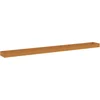 Image de vidaXL - Plantenbak - verhoogd - 960x100x36 - cm - cortenstaal