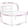 Image de vidaXL - 9-delige - Loungeset - met - kussens - aluminium - antracietkleurig