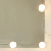 Image de vidaXL - Spiegelkast - met - LED-verlichting - 91x15x76,5 - cm - gerookt - eiken