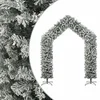 Image de vidaXL - Kerstboog - met - sneeuwvlokken - 270 - cm