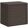 Image de vidaXL - Tuinbox - 58,5x46x55 - cm - polypropeen - bruin