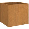 Image de vidaXL - Plantenbak - 49x47x46 - cm - cortenstaal