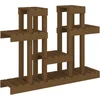 Image de vidaXL - Plantenstandaard - 104,5x25x77,5cm - massief - grenenhout - honingbruin