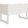 Image de vidaXL - Plantenbak - 78x40x52 - cm - massief - grenenhout - wit