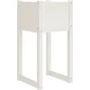 Image de vidaXL - Plantenbak - 40x40x81 - cm - massief - grenenhout - wit