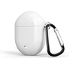 Image de By Qubix - Google Pixel Buds 2 TPU siliconen hoesje - egg shock series - Met bevestigingsclip - wit
